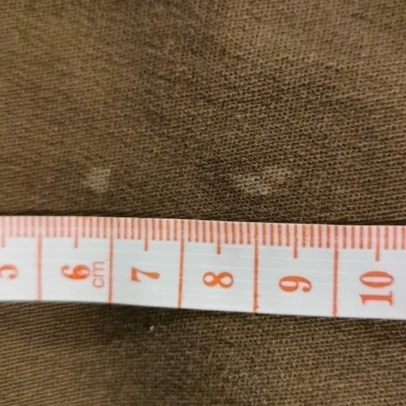 VINTAGE Jeans Hi-Waisted Stretch Olive Green XXS - Picture 9 of 9